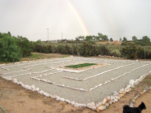 Double Rainbow at Quartz Labyrinth